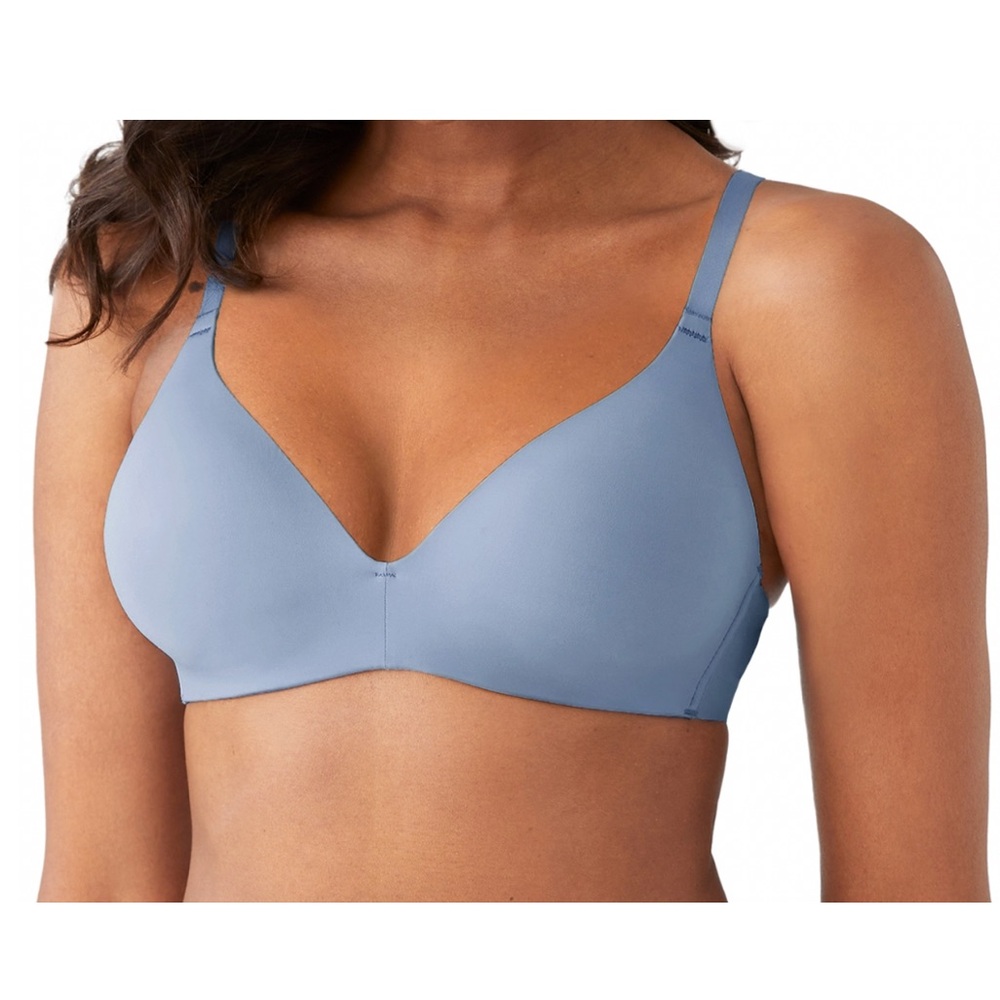 NWT Wacoal Comfort First Wire Free T-Shirt Bra Country Blue 32C